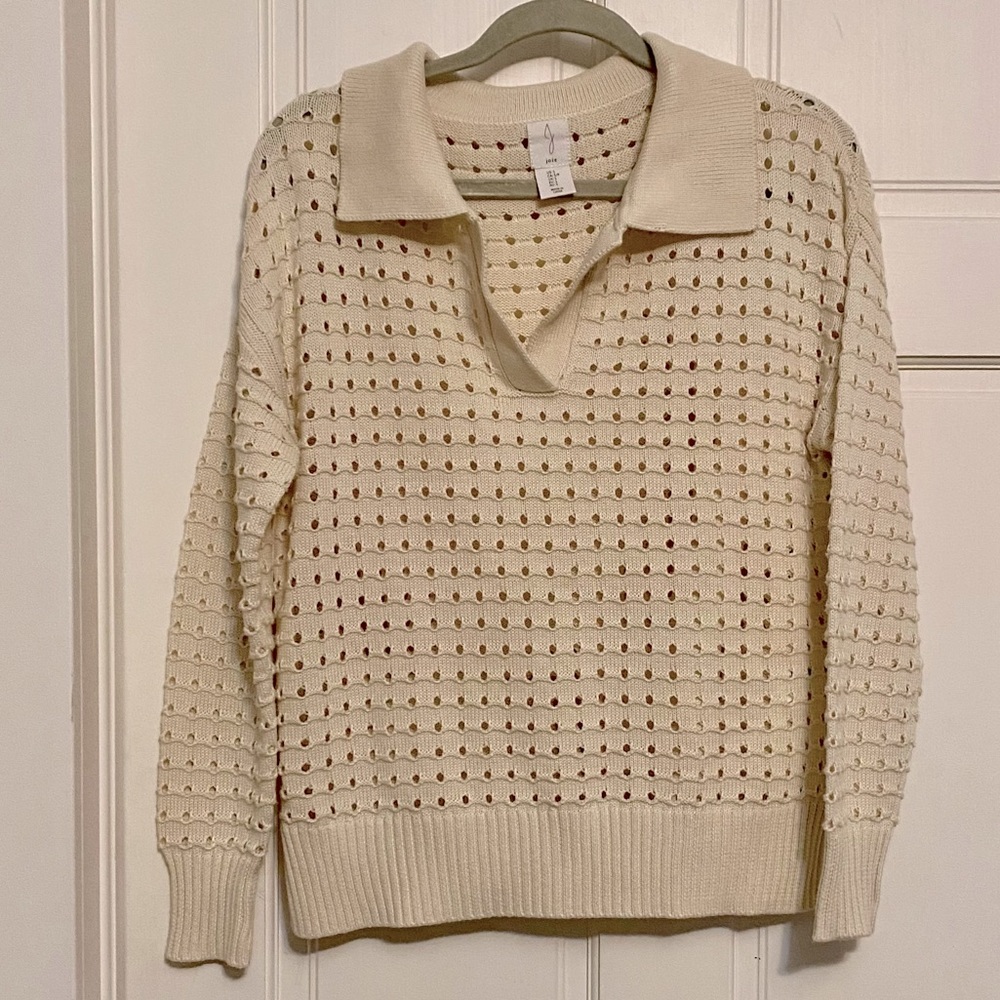 Pretty open weave sweater from Joie -NWT